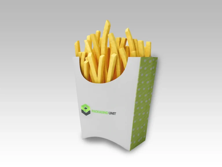 custom french fries boxes