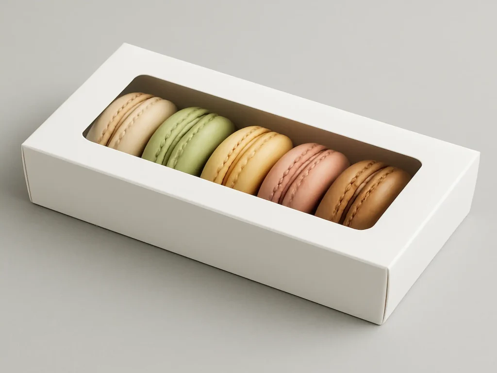 custom macaron box