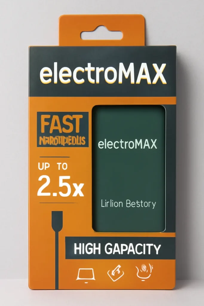 custom mobile battery packaging