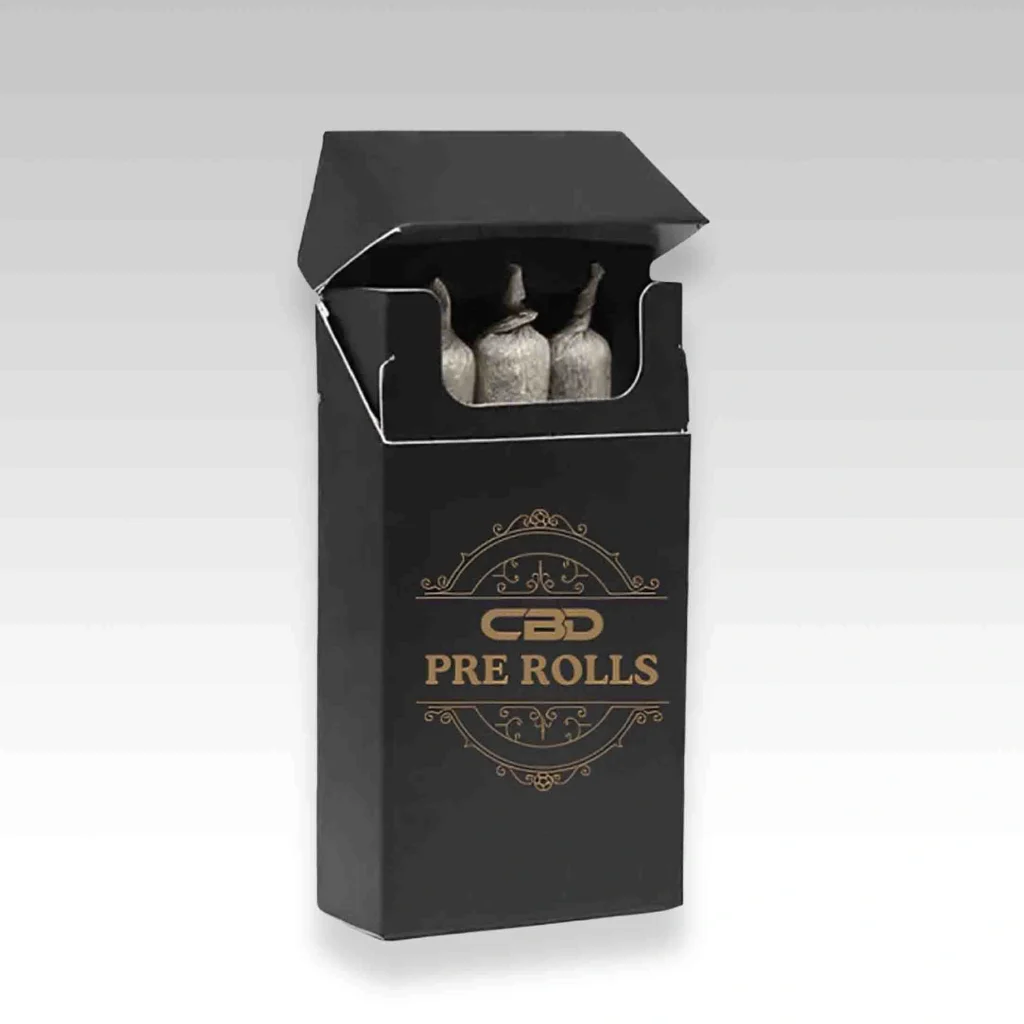 custom pre roll display box