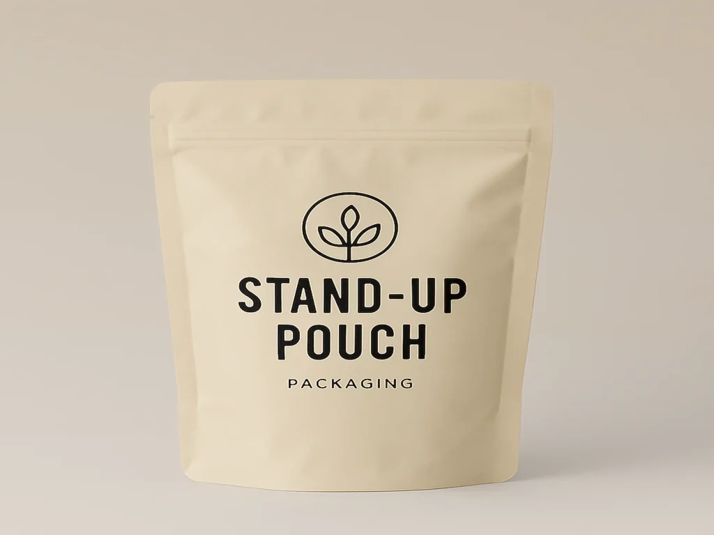 custom printed stand up pouches