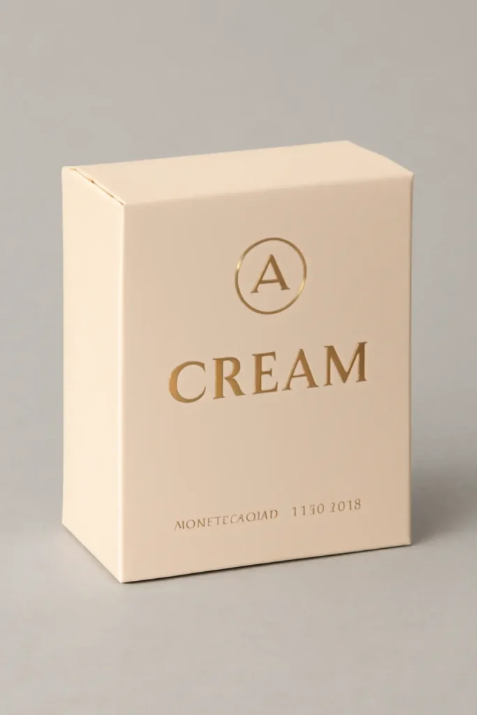 cream boxes