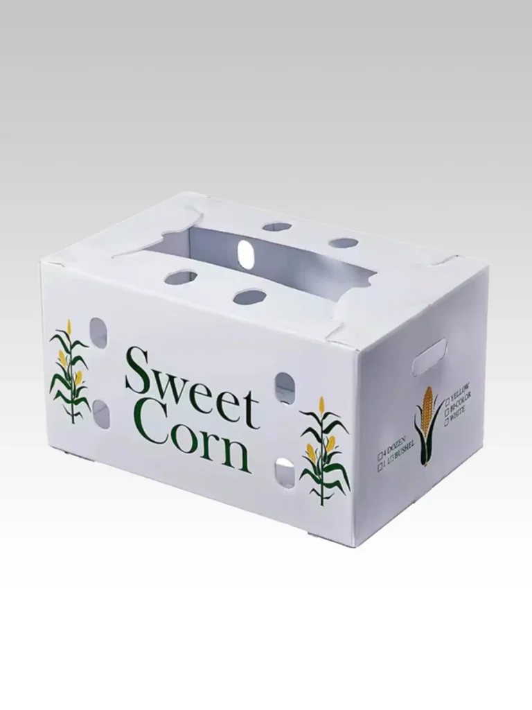 custom fruit corn packaging box