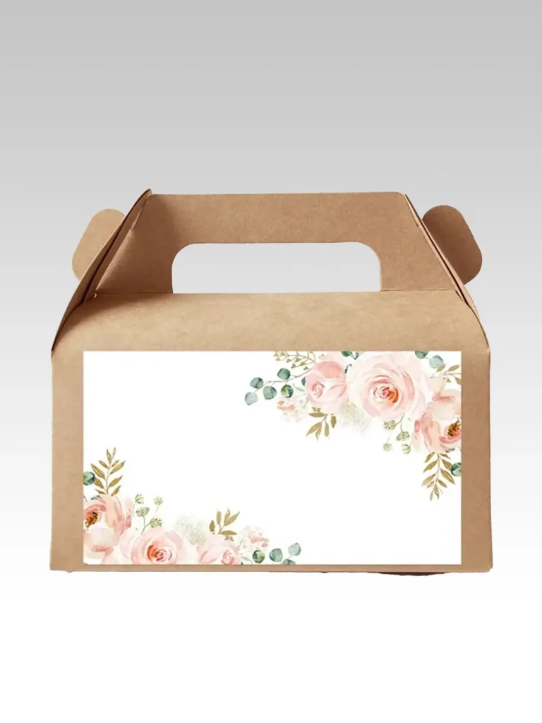 custom vintage botanicals gable box