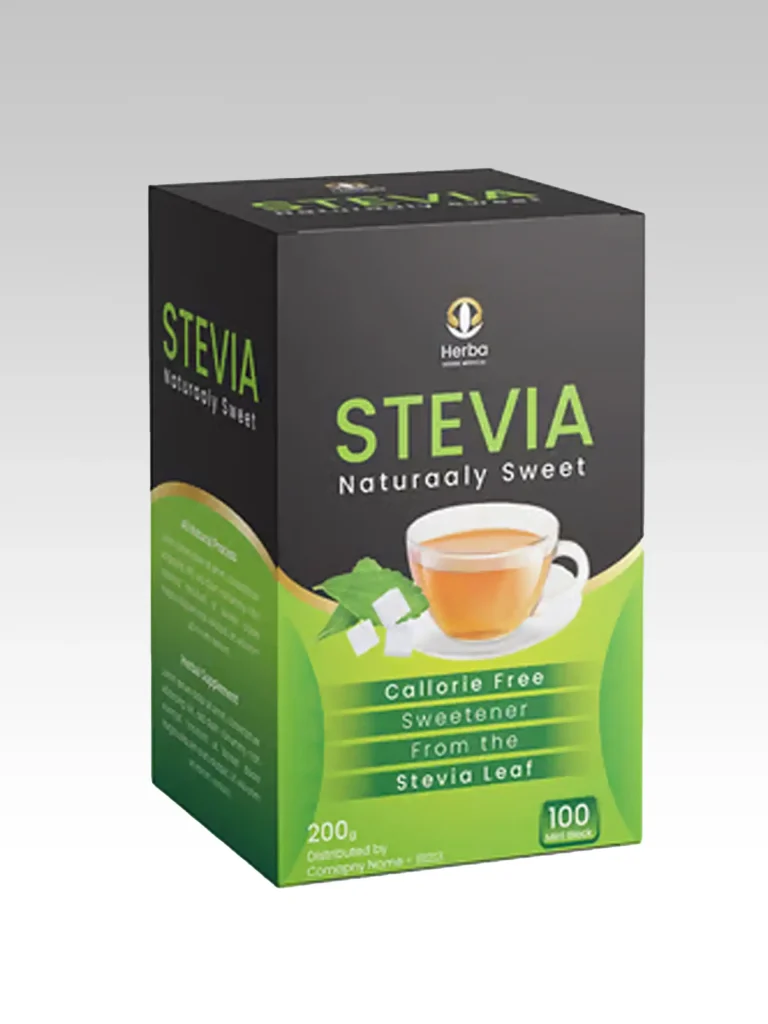 stevia packaging
