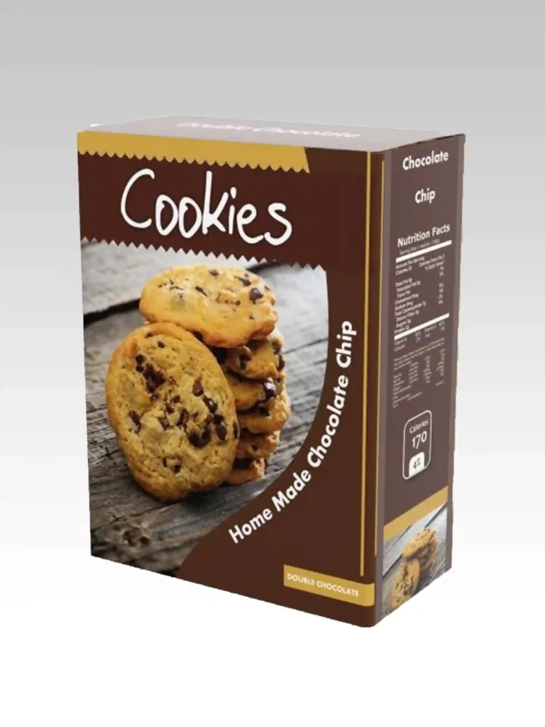 chocolate chip cookies packaged