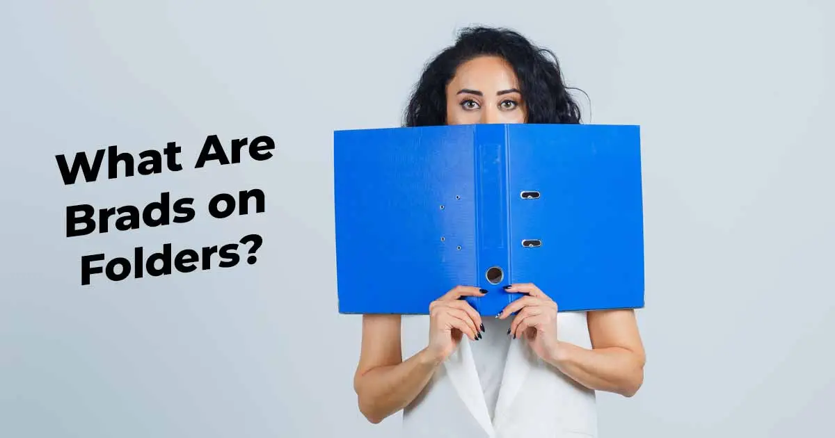 What Are Brads on Folders?